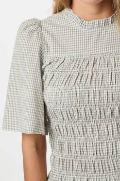 Possini Small Check Blouse 165420