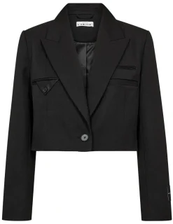 Premiere Crop Strap Blazer HL10475