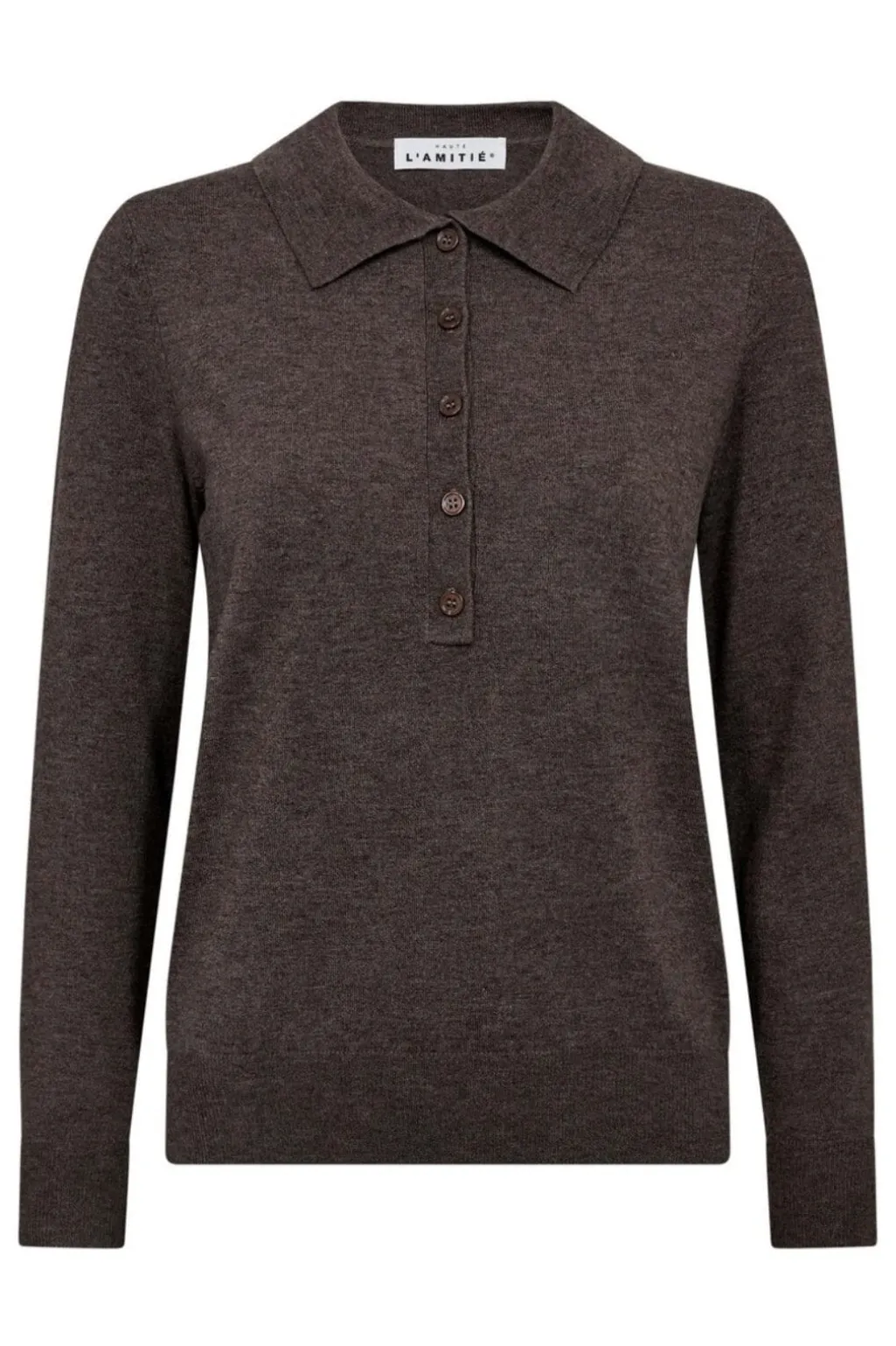 Premiere Ls Polo Knit HL10004