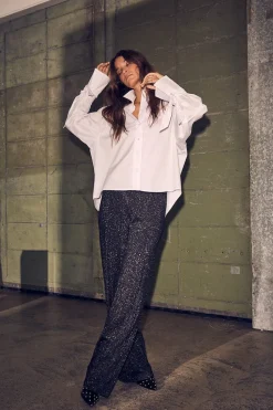 Pure Cuff Tie Shirt HL10386