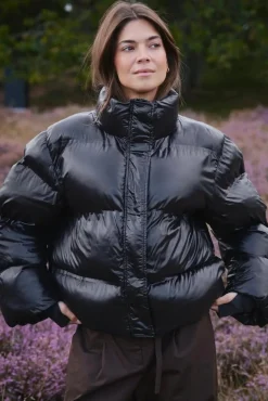 Rhea Shiny Puffer Jacket 165094