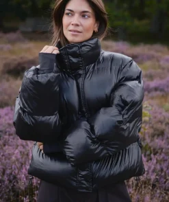 Rhea Shiny Puffer Jacket 165094