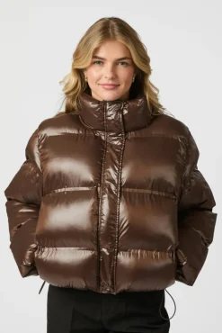 Rhea Shiny Puffer Jacket 165094