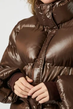 Rhea Shiny Puffer Jacket 165094