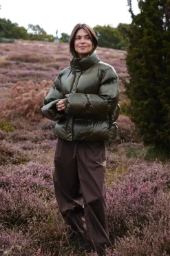 Rhea Shiny Puffer Jacket 165094