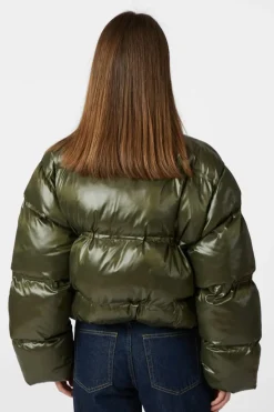 Rhea Shiny Puffer Jacket 165094