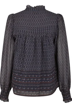 Rhia Border Pattern Blouse 163994