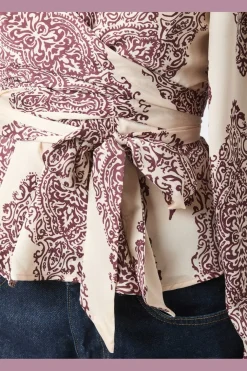 Rista Paisley Drop Blouse 166208