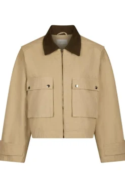 Rivera Canvas Boxy Jacket 164402