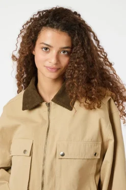 Rivera Canvas Boxy Jacket 164402