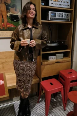 Roa Mesh Leo Skirt 164552