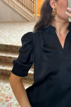 Roella Heavy Sateen Blouse