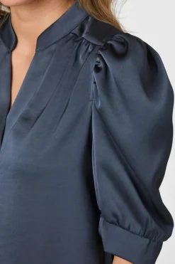 Roella Heavy Sateen Blouse 162590