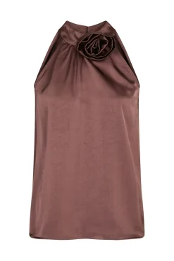 Rosette Heavy Sateen Top 164817