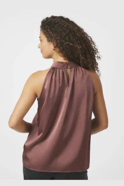 Rosette Heavy Sateen Top 164817