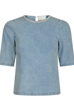 Rosia Denim Emb Top 165734