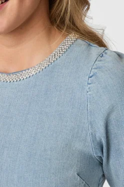 Rosia Denim Emb Top 165734