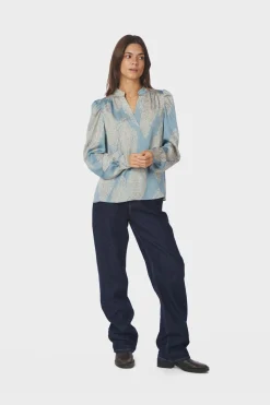 Rosslyn Paisley Drop Blouse 163976