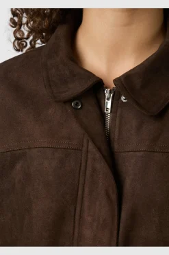 Rubby Faux Suede Jacket 166554