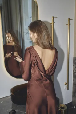 Safiracc Waterfall Back Dress 36564