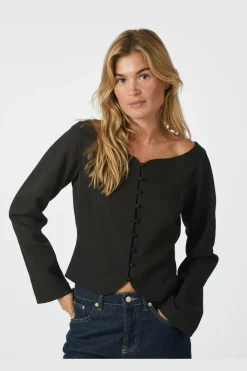 Salsa Structure Blouse 166610