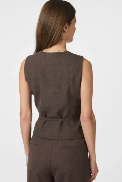 Samara Melange Waistcoat 165293