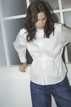 Sannacc Tie Waist Shirt 35893