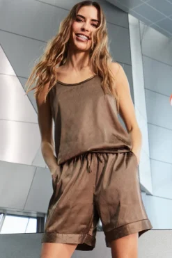 Satin Short Set 800-40