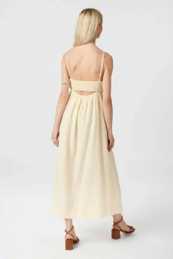 Savani Long Linen Dress 165480