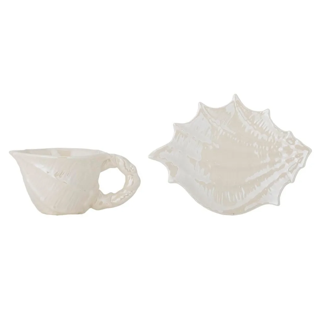 Shellie Kop m/underkop, Hvid, Stentøj 82072685