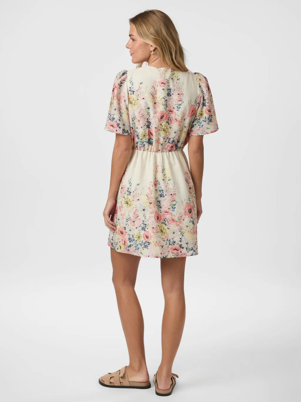 Shena Flower Print Dress 166451