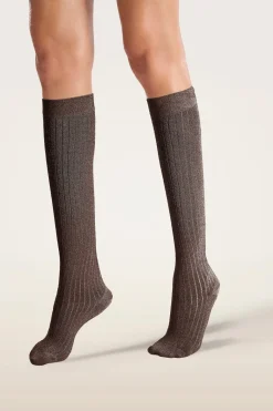 Shimmer Rib Knee-highs34427
