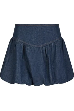 Solar Denim Balloon Skirt 165053