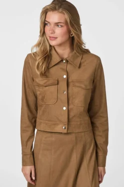 Tamari Faux Suede Jacket 164712