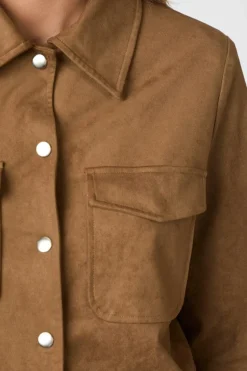 Tamari Faux Suede Jacket 164712