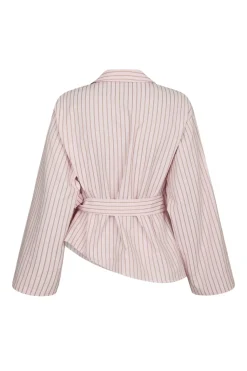 Tifuna Stripe Wrap Shirt 167535