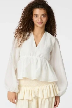 Timmy Solid Blouse 164913