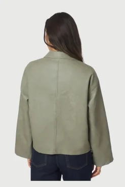 Titan Faux Leather Jacket 164002