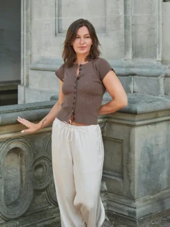 Todda Knit Tee 165831