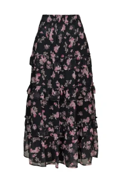 Toddy Marigold Print Skirt 165526
