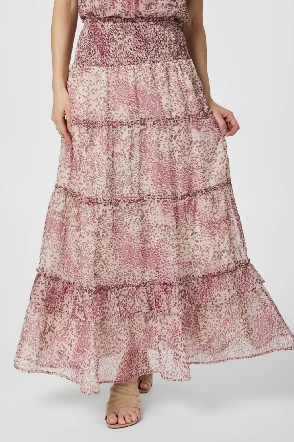 Todo Blur Graphic Skirt 166060