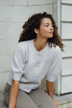 Trudy Deco Knit Cardigan 164514