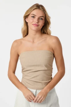 Tyree Melange Pinstripe Top 165471