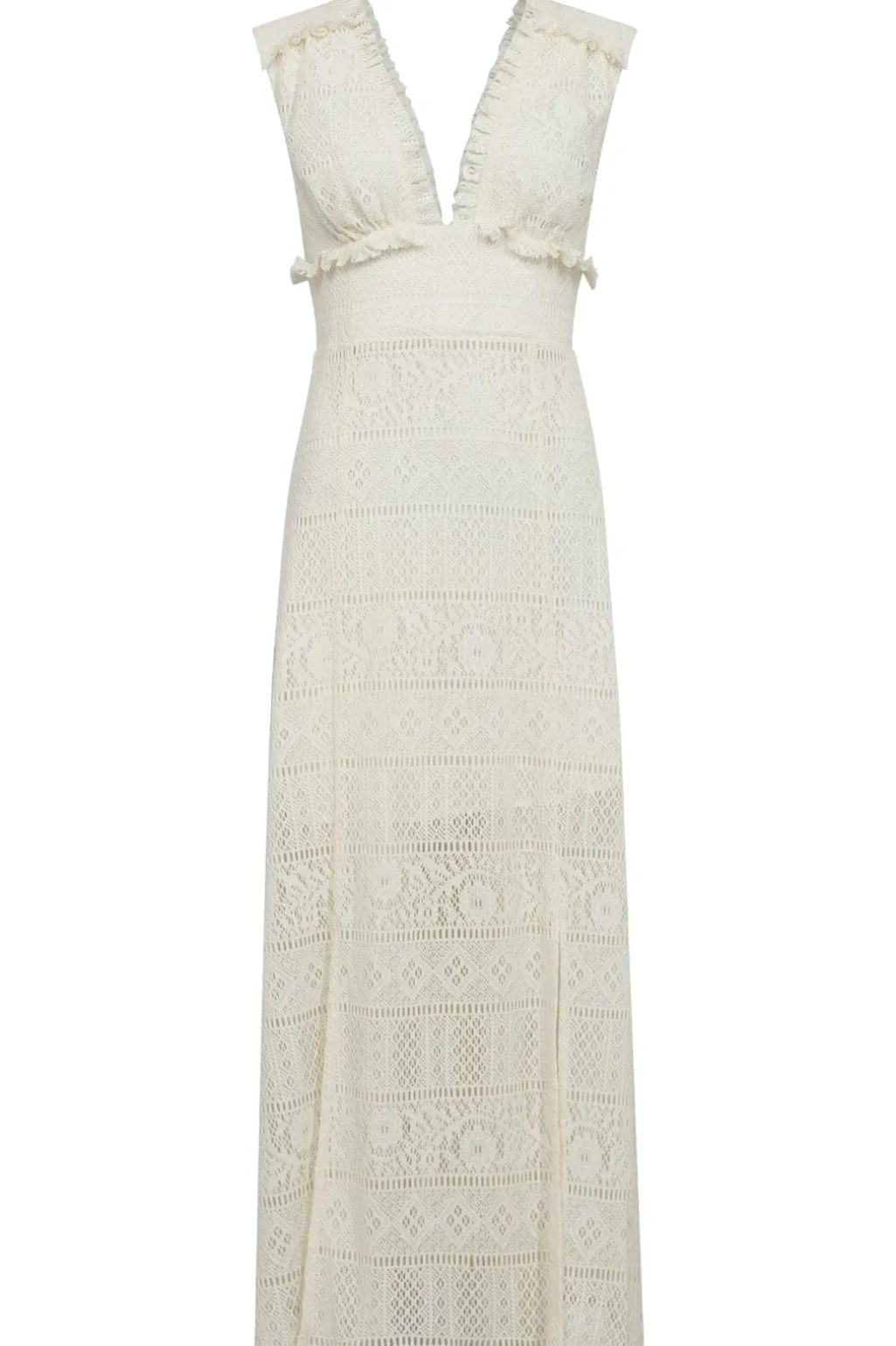 Utopia Lace Slit Dress HL10082