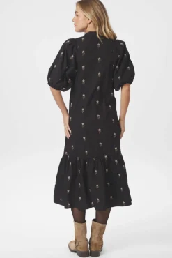 Veronica Flower Emb Dress 166846