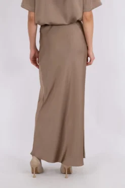 Vicky Heavy Sateen Skirt