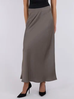 Vicky Heavy Sateen Skirt