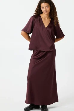 Vicky Heavy Sateen Skirt 159588