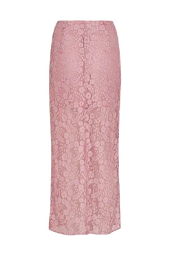 Vihibo Midi Lace Skirt
