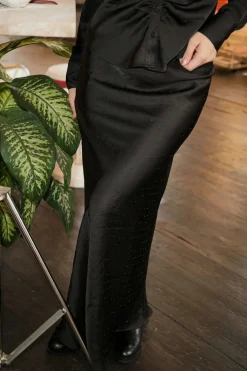 Viso Heavy Sateen Bedaz Skirt 166890